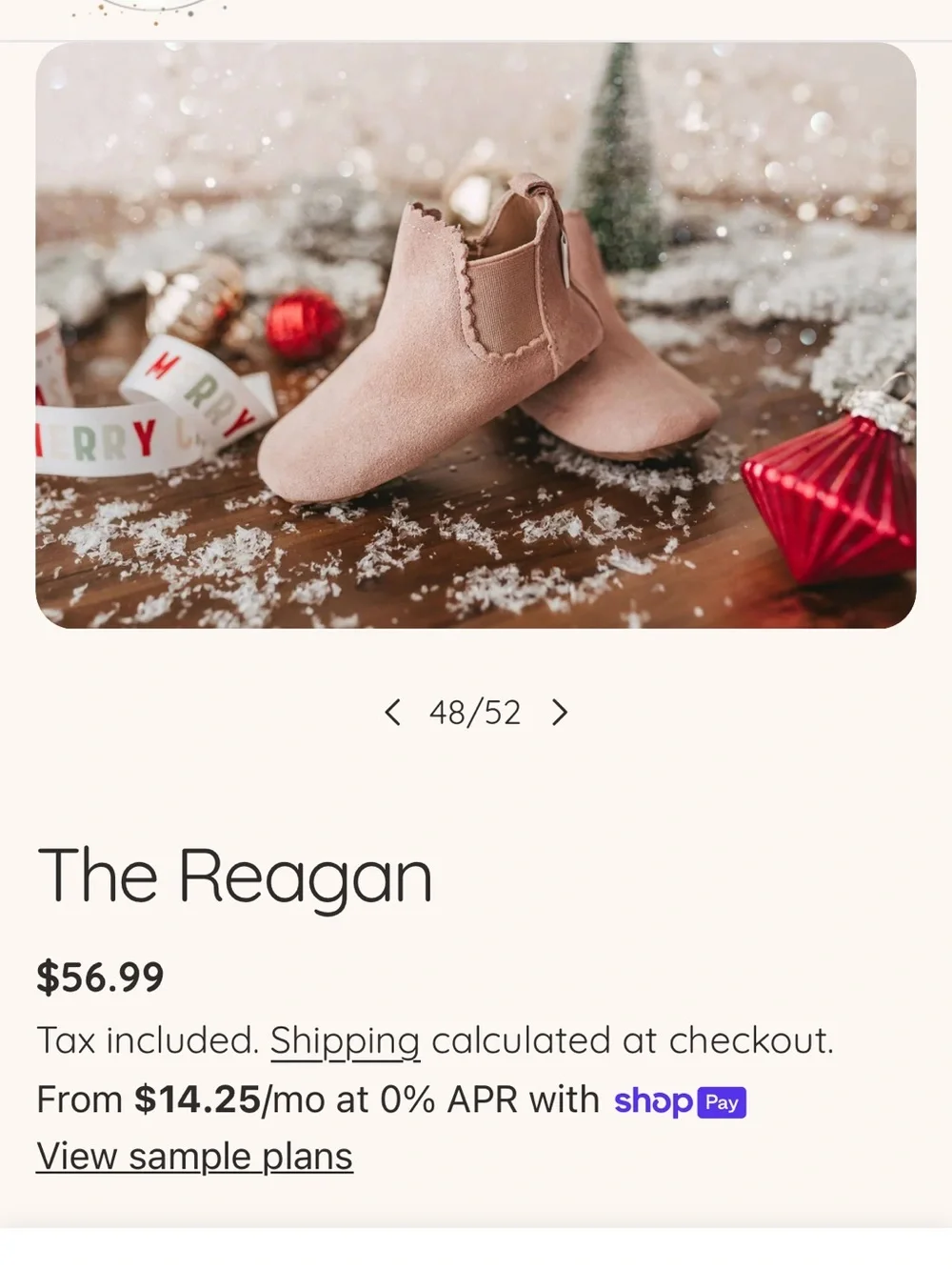 Little Love Bug Blush Suede Reagan Boots